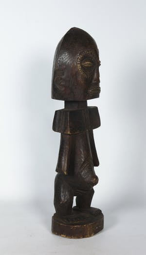 Luba - Houten vruchtbaarheidsbeeld met vierkante schouders kopen? Bied vanaf 1!