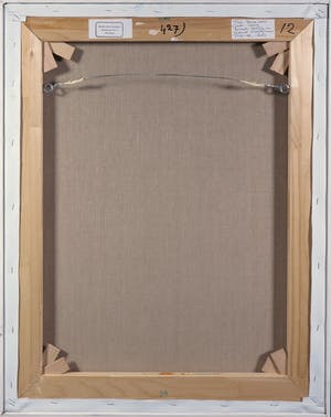 Paul Overhaus - Olieverf op doek, Roze wolk - Ingelijst kopen? Bied vanaf 100!