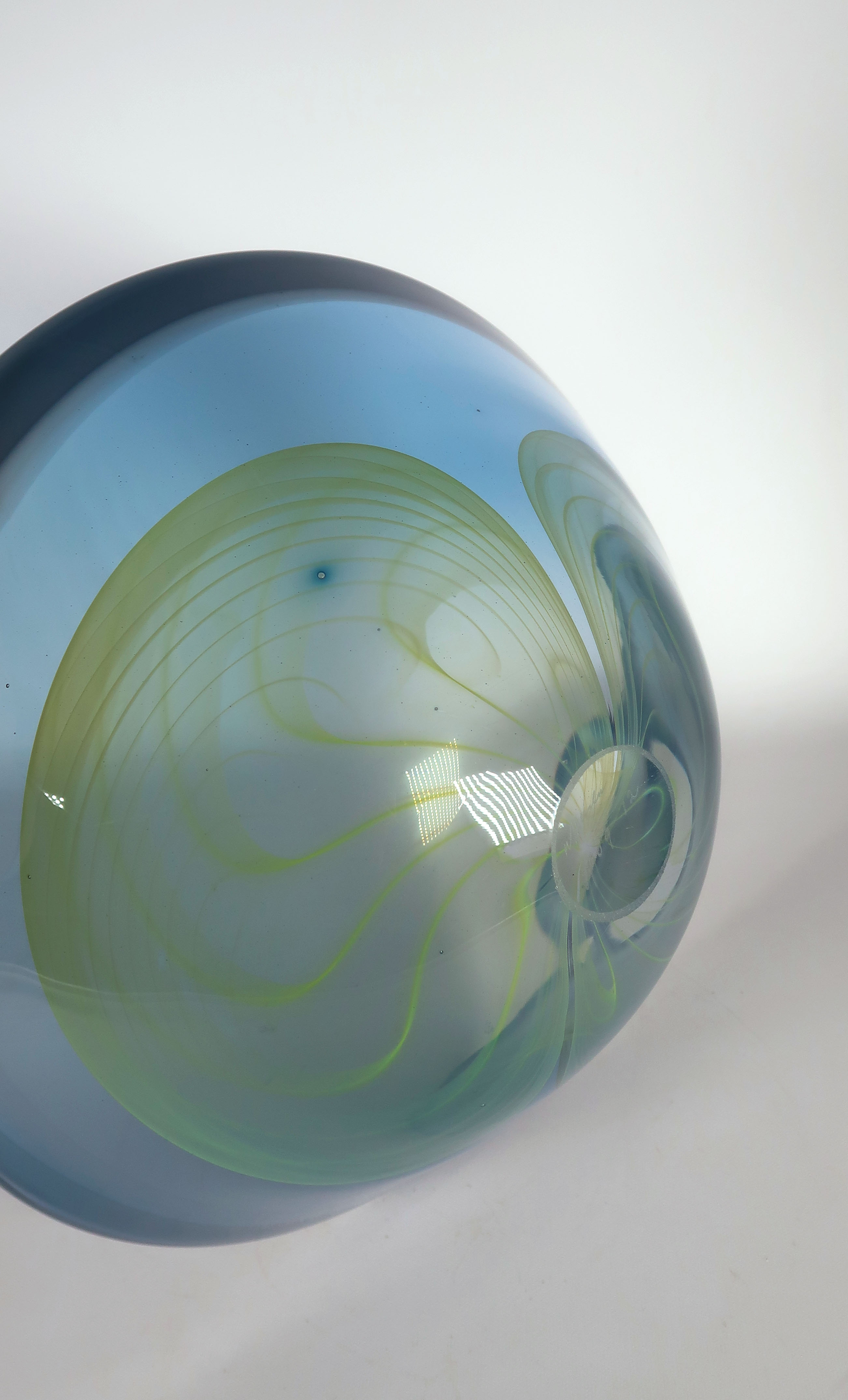 Willem Heesen - Glas, unica blauwe en groene schaal kopen? Bied vanaf 250!