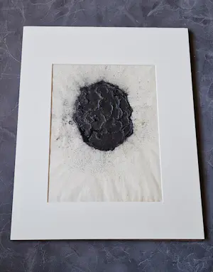 Vinh Phuong - intrigerende abstracte gemengde techniek (grafiet, houtskool, gouache) kopen? Bied vanaf 68!