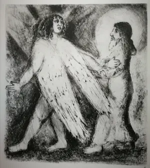 Marc Chagall - Uit La Bible. Heliogravure. kopen? Bied vanaf 1!