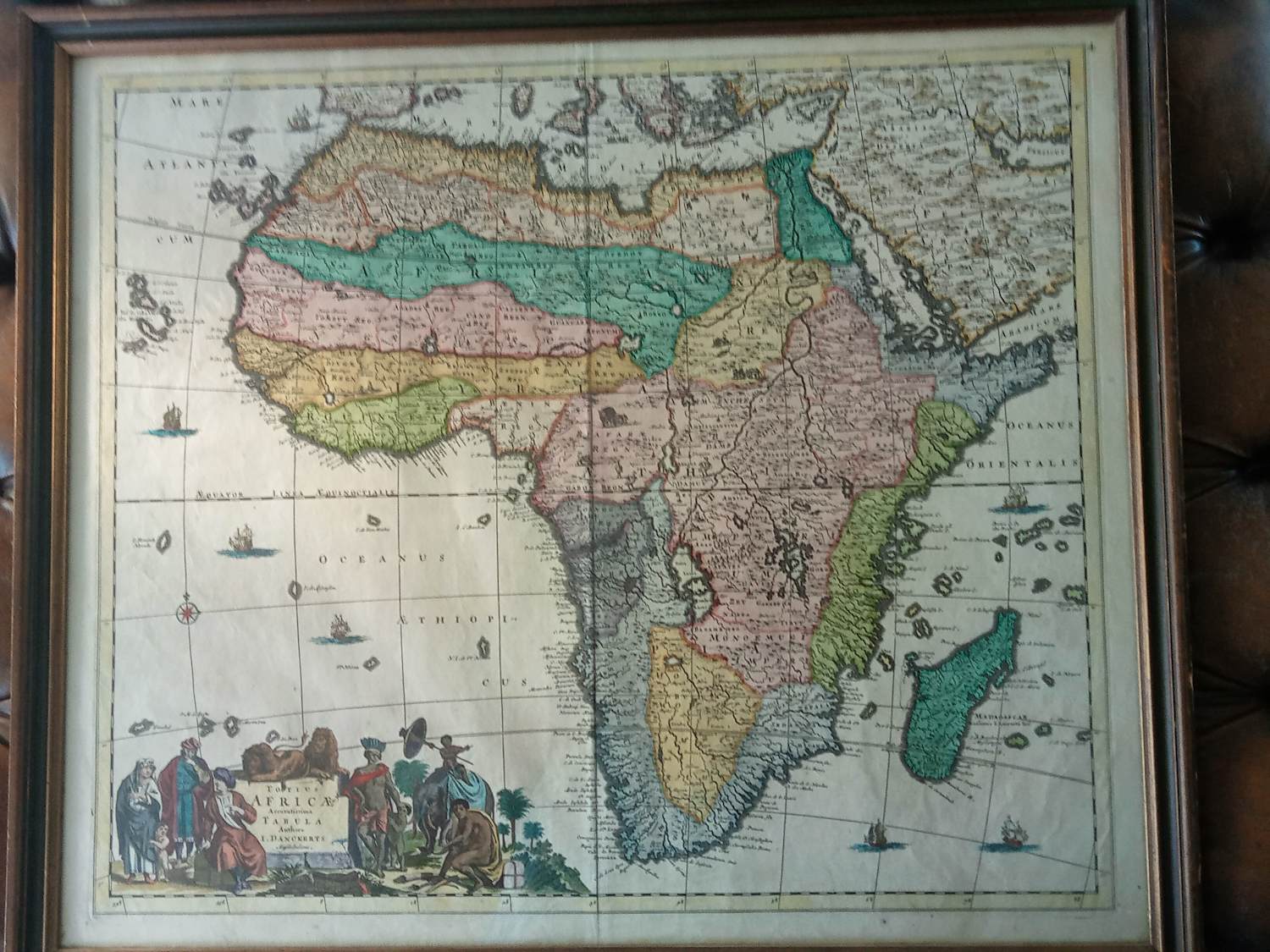 Justus Danckerts - Totius Africae - Accuratisima Tabula - Autore I. Danckert kopen? Bied vanaf 575!