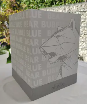 Richard Orlinski - BEAR BUBBLE (BLUE EDITION) – Skulptur kopen? Bied vanaf 300!