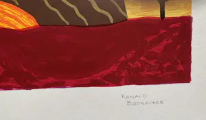 Ronald Boonacker - Toscaans Landschap III, Italië GROOT kopen? Bied vanaf 20!