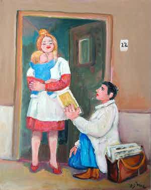 Denny Jacobs - De kunstverkoper verkocht voor € 100!