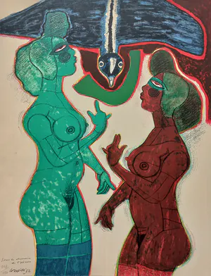 Corneille - Sous le charme de l’oiseau, litho kopen? Bied vanaf 350!
