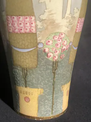 Eduard Stellmacher - Amphora Teplitz - Art Nouveau vaas kopen? Bied vanaf 349!