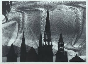 Piet van Mook - Digitale print, Silhouette kopen? Bied vanaf 1!