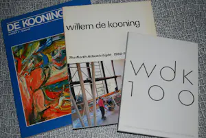 Willem de Kooning - 3 boekwerken, 1x fotografie Eddy Posthuma de Boer kopen? Bied vanaf 50!