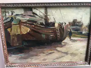 Willem Bastiaan Tholen - In de haven verkocht voor € 450!