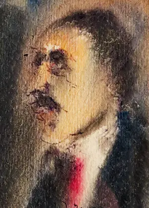 Albert Hennig - Leipzig "Die verschollene Generation - aquarel en inkt - fraai ingelijst - 1974 kopen? Bied vanaf 85!