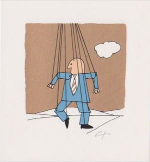 Harry Araten - Twee handgesigneerde zeefdrukken: Man at work I en II kopen? Bied vanaf 29!