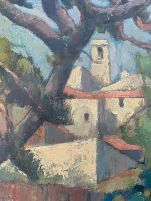 Gard van Wegberg - Expressionistisch dorpgezicht kopen? Bied vanaf 220!