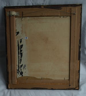 Klaas Pijlman - Ingelijste gouache , “Madonna en Kind” – 1993 kopen? Bied vanaf 1!