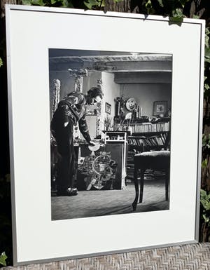 Dirk de Herder - Corneille in zijn atelier, gelatinezilverdruk (netjes ingelijst) kopen? Bied vanaf 275!