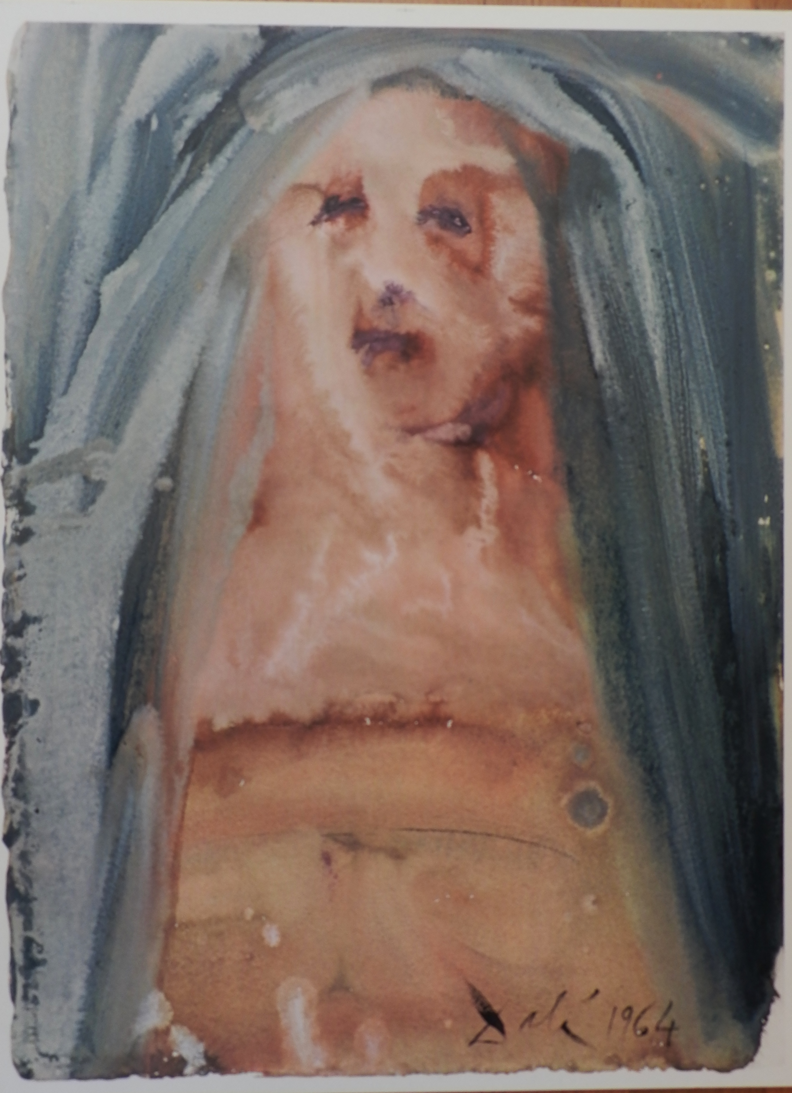 Salvador Dali - Kleurenlitho uit de serie BIBLIA SACRA Nr 39 kopen? Bied vanaf 45!