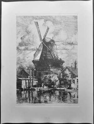 Jaap Lindeijer - Rotterdam - Molen a/d Kralingsche Plas kopen? Bied vanaf 35!