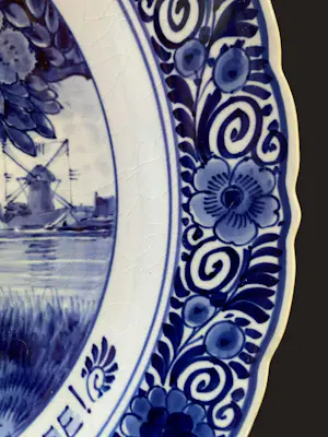 Porceleyne Fles - Beperkte oplage Herdenkingsbord geboorte Prinses Béatrix kopen? Bied vanaf 150!