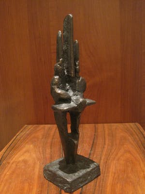 Brons (Onbekend) - Twee figuren kopen? Bied vanaf 110!