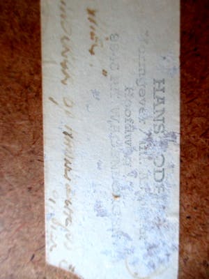 Hans Bode - Tekening van een bij kopen? Bied vanaf 10!