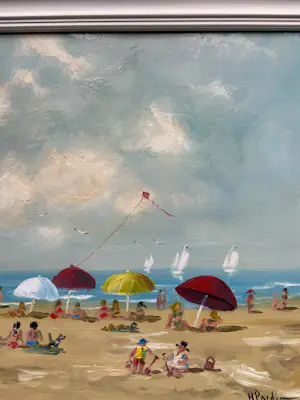 Henk Poeder - Strand bij scheveningen kopen? Bied vanaf 135!