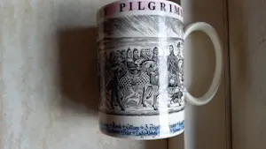 Wedgwood - Pelgrims beker Geoffrey Chauer. kopen? Bied vanaf 25!