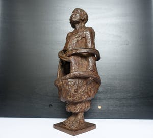 Brons (Onbekend) - "verbonden" Uniek beeld!! kopen? Bied vanaf 10!