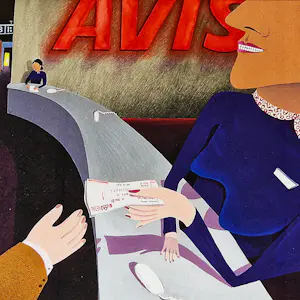 Mavis Smith - Amerikaanse schilder, auteur en illustrator - gem. techniek "AVIS" in lijst kaufen? Bieten Sie von 370!