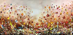 Gena - Colorful Flowers verkocht voor € 300!