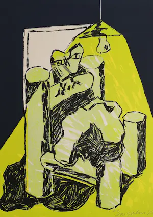 AcheterJan Sierhuis - gesigneerde litho? Enchérissez de 20!