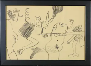 Anton Martineau - Potloodtekening, Figuren en lichaamsdelen kaufen? Bieten Sie von 1!
