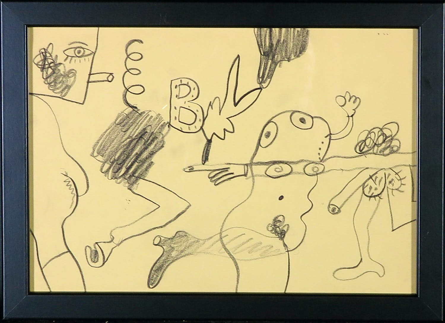 Anton Martineau - Potloodtekening, Figuren en lichaamsdelen kopen? Bied vanaf 1!