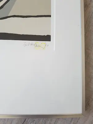 Fon Klement - Fleurs sur fond noir kopen? Bied vanaf 175!