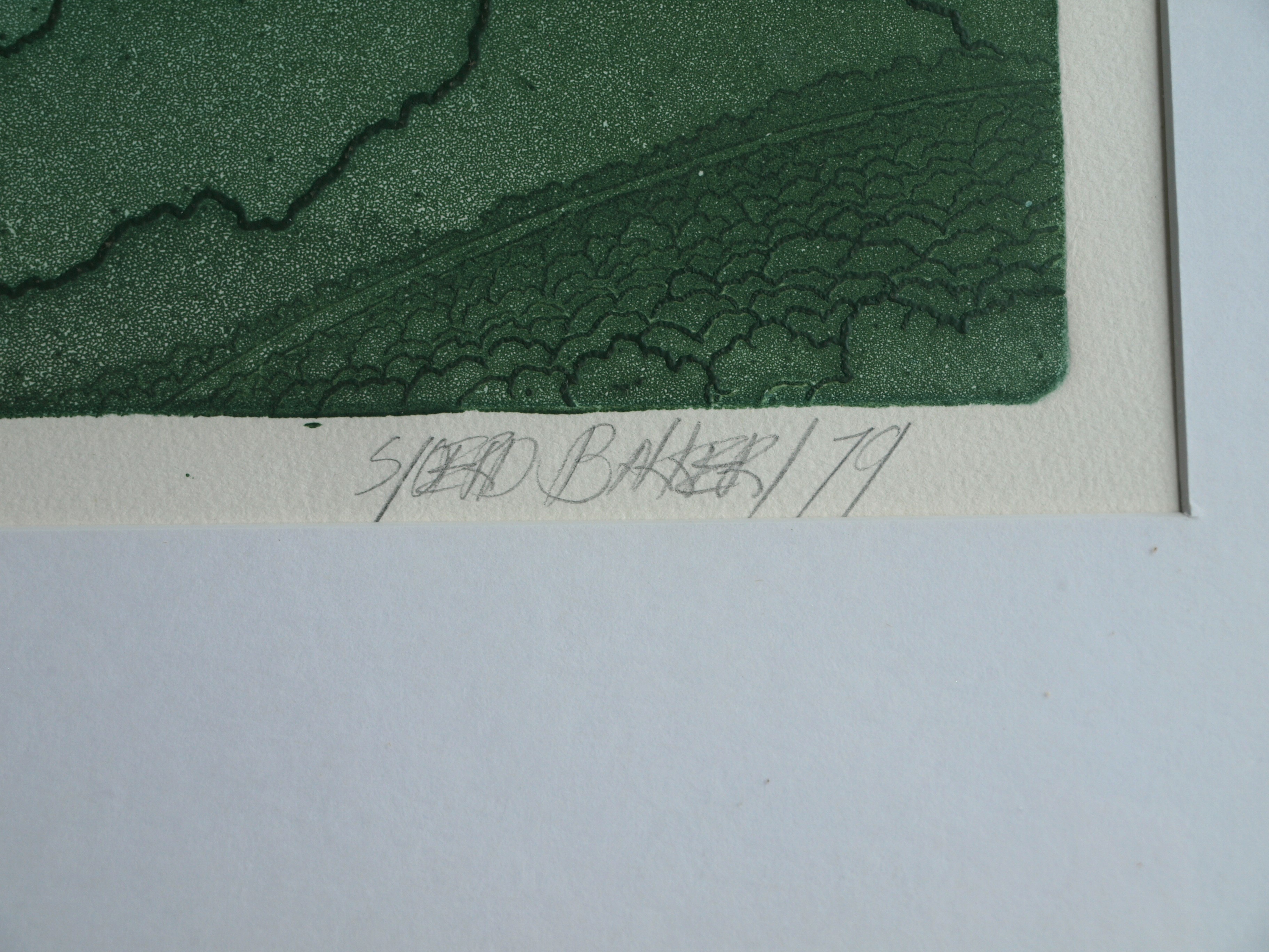 Sjoerd Bakker - Ets en aquatint , Hakone – gesigneerd & ingelijst - 1979  kopen? Bied vanaf 1!