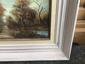 Niet of onleesbaar gesigneerd - Bospad. kopen? Bied vanaf 1!