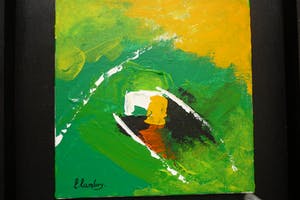 Louis Lambry - Abstract " Happy Day" kopen? Bied vanaf 1!