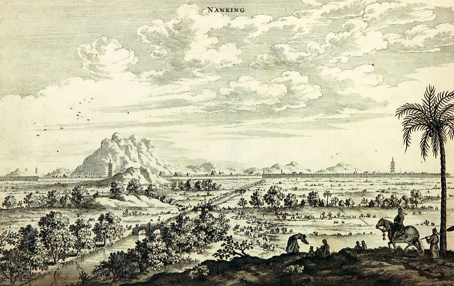 Joan Nieuhof - Gravure, Nanking kopen? Bied vanaf 10!
