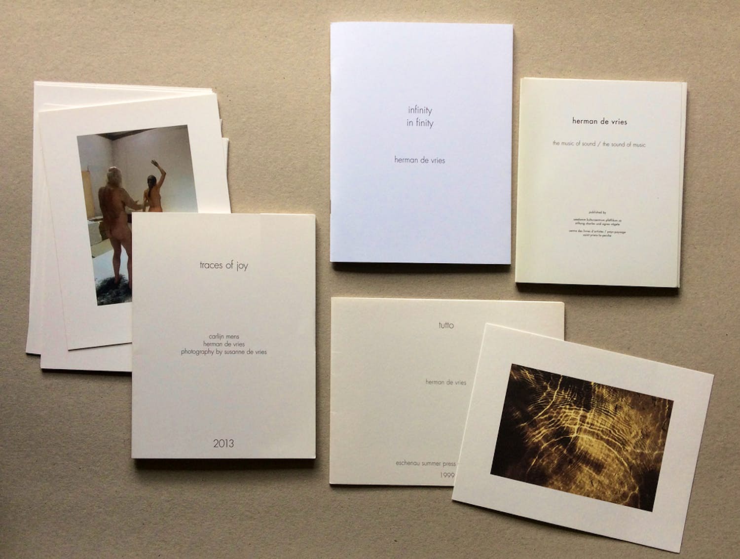 herman de vries - edities verkocht voor € 75!