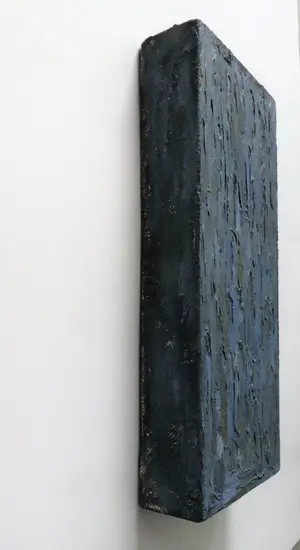 Vincent Hamel - VERFSTRUCTUUR (blauw) 1999 kopen? Bied vanaf 135!
