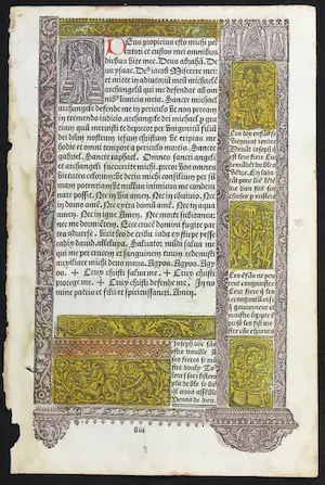 15e eeuws - Wiegedruk en houtsnede, Passio domini nostri jesu christi secundum joannem kopen? Bied vanaf 60!