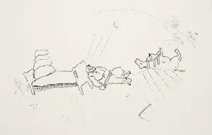 Marc Chagall - 2 farbige Lithographien in "Derriere Le Miroir" von 1950 kopen? Bied vanaf 150!