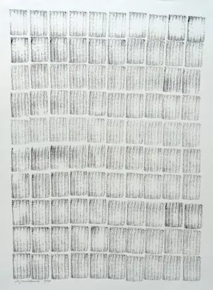 Christiaan Paul Damste - Zero compositie, tekening op papier kopen? Bied vanaf 75!