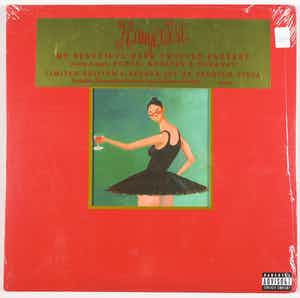Kanye West - My Beautiful Dark Twisted Fantasy (3 LP's + extra's) verkocht voor € 50!