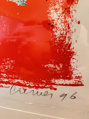 Jan Cremer - Nine Tulips in Red Field kaufen? Bieten Sie von 995!