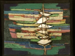 Rien Goene - Abstractie kopen? Bied vanaf 950!