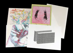 Karel Delfos - en andere! - Lot met 10 werken op papier kopen? Bied vanaf 1!