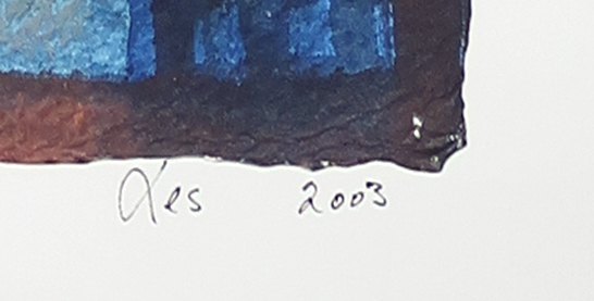 Niet of onleesbaar gesigneerd - Zeefdruk, Compositie 1 kopen? Bied vanaf 1!