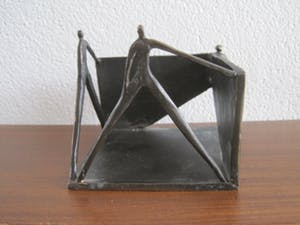 Brons (Onbekend) - Bronzen driemanschap kopen? Bied vanaf 40!