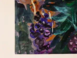 Chris Le Roy - Jaren 30 Aquarel op papier "bloeiende Hortensia" gesigneerd - losbladig kopen? Bied vanaf 38!