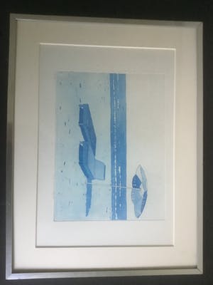 Lucie Meulendijks - Twee strandimpressies kopen? Bied vanaf 30!